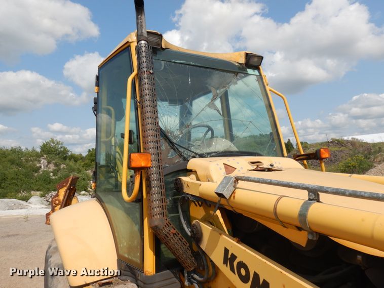 image for item KK9046 2000 Komatsu WB140  backhoe