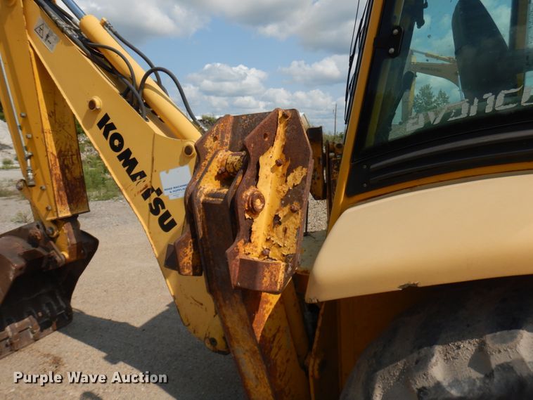 image for item KK9046 2000 Komatsu WB140  backhoe