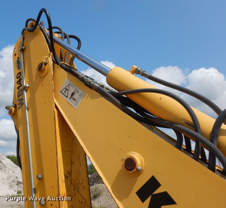 image for item KK9046 2000 Komatsu WB140  backhoe