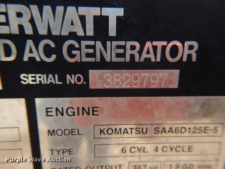 image for item KK9119 Whisperwatt DCA-300SSK4  generator