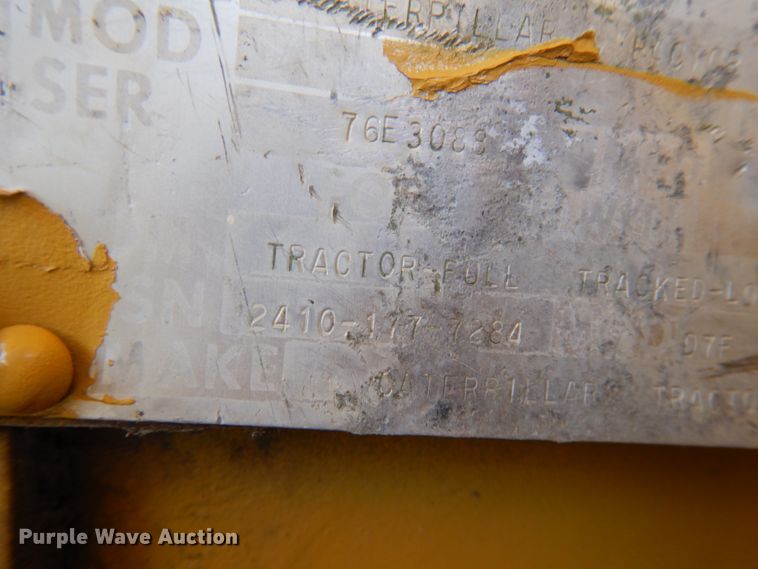 image for item KK9122 Caterpillar D7  dozer