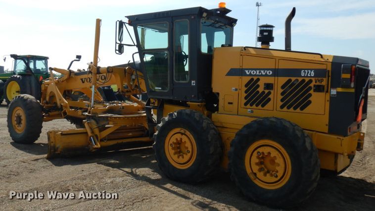 image for item KK9123 2002 Volvo G726  VHP motor grader