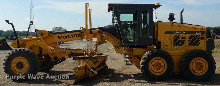 image for item KK9123 2002 Volvo G726  VHP motor grader