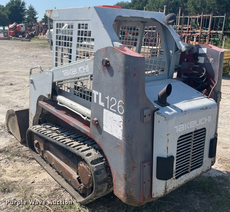 image for item KK9449 1999 Takeuchi TL126  tracked skid steer loader