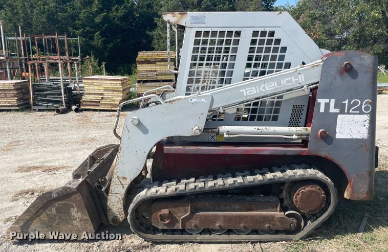 image for item KK9449 1999 Takeuchi TL126  tracked skid steer loader