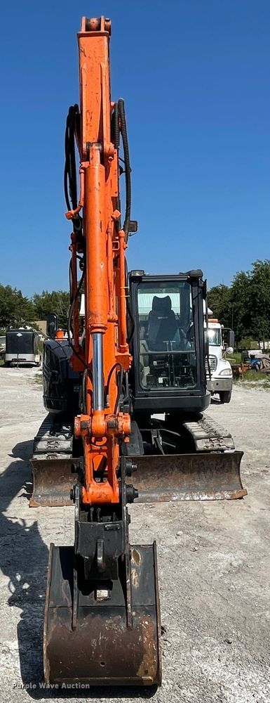 image for item KK9450 2013 Hitachi ZX85USBLC-3  mini excavator