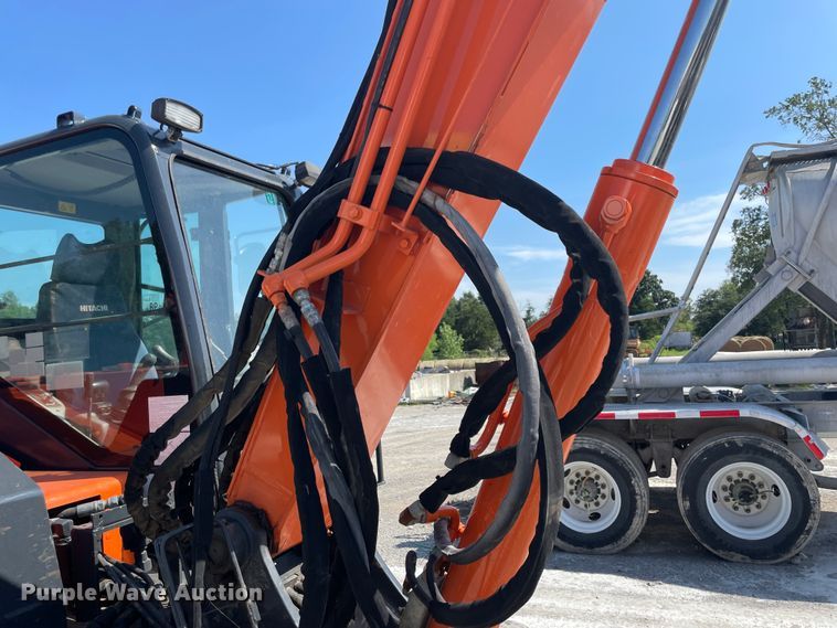 image for item KK9450 2013 Hitachi ZX85USBLC-3  mini excavator