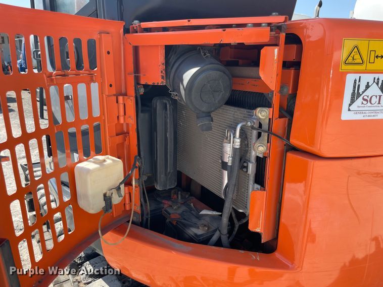 image for item KK9450 2013 Hitachi ZX85USBLC-3  mini excavator