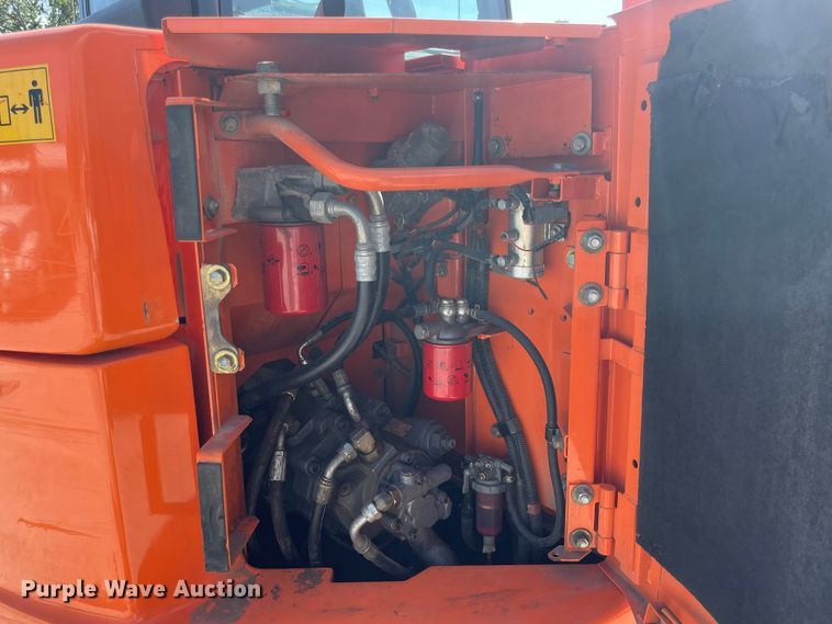 image for item KK9450 2013 Hitachi ZX85USBLC-3  mini excavator