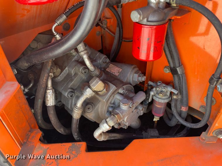 image for item KK9450 2013 Hitachi ZX85USBLC-3  mini excavator