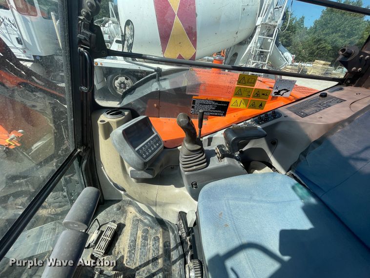 image for item KK9450 2013 Hitachi ZX85USBLC-3  mini excavator