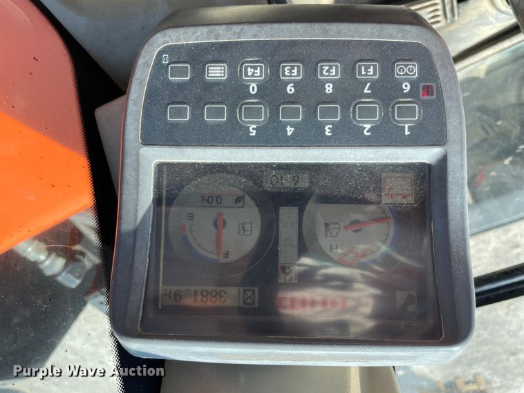 image for item KK9450 2013 Hitachi ZX85USBLC-3  mini excavator