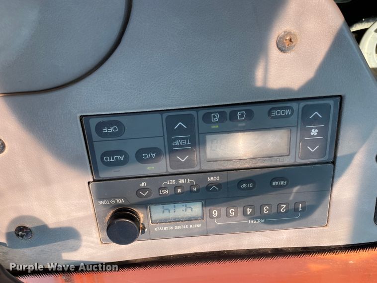 image for item KK9450 2013 Hitachi ZX85USBLC-3  mini excavator