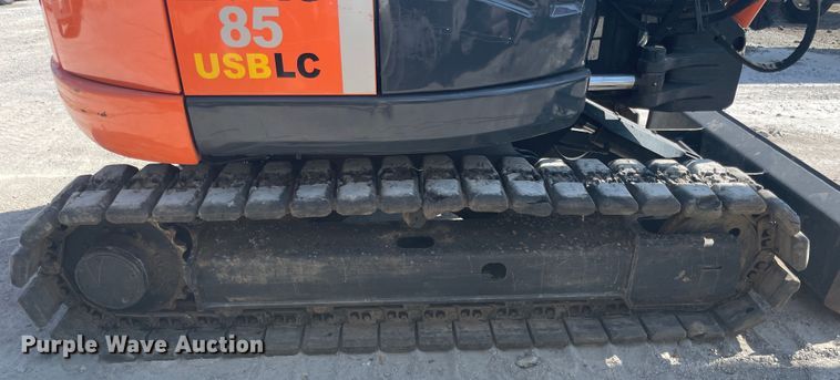 image for item KK9450 2013 Hitachi ZX85USBLC-3  mini excavator