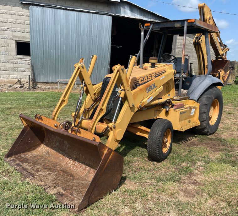image for item KK9484 1999 Case 580L  backhoe
