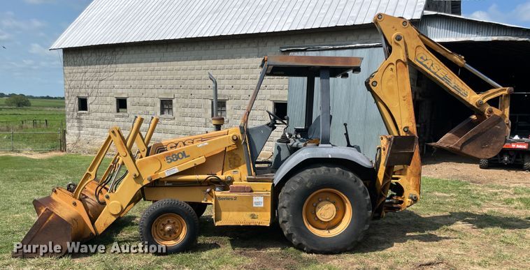 image for item KK9484 1999 Case 580L  backhoe