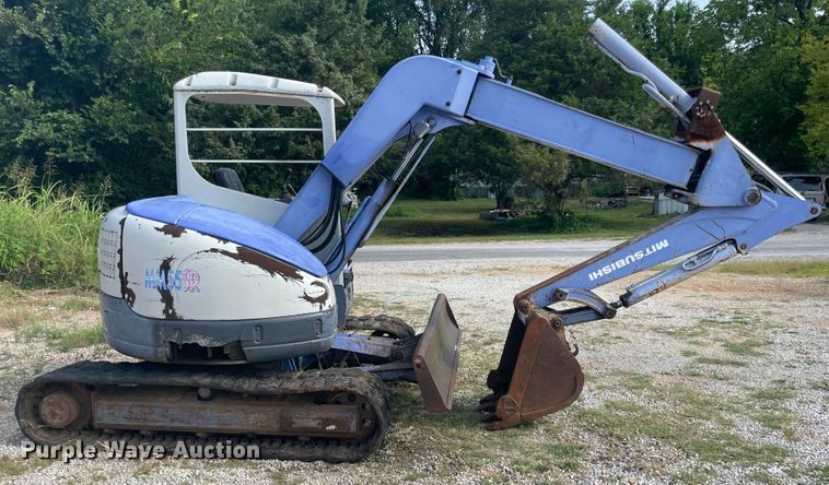 image for item KK9500 Mitsubishi MM55SR  mini excavator