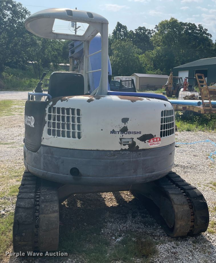 image for item KK9500 Mitsubishi MM55SR  mini excavator