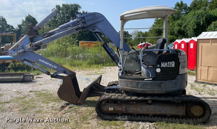 image for item KK9500 Mitsubishi MM55SR  mini excavator
