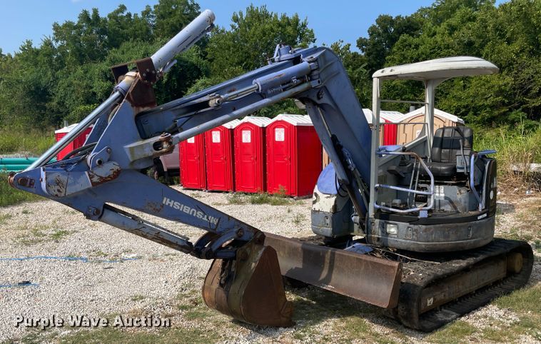 image for item KK9500 Mitsubishi MM55SR  mini excavator