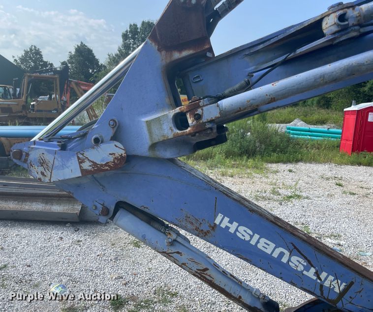 image for item KK9500 Mitsubishi MM55SR  mini excavator