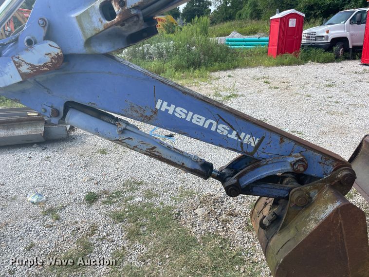 image for item KK9500 Mitsubishi MM55SR  mini excavator