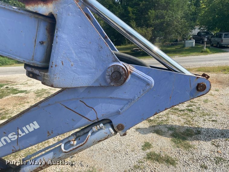 image for item KK9500 Mitsubishi MM55SR  mini excavator