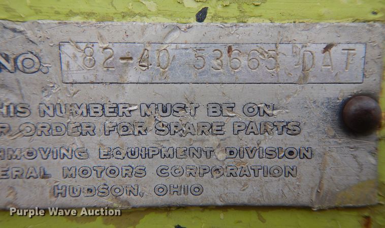 image for item KU9319 1970 Terex 82-40  dozer