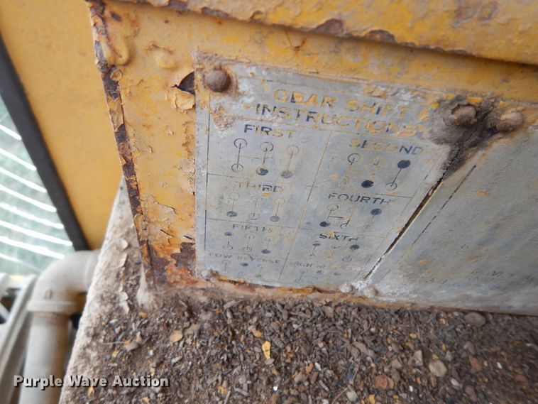 image for item KU9321 Caterpillar  rigid frame motor grader