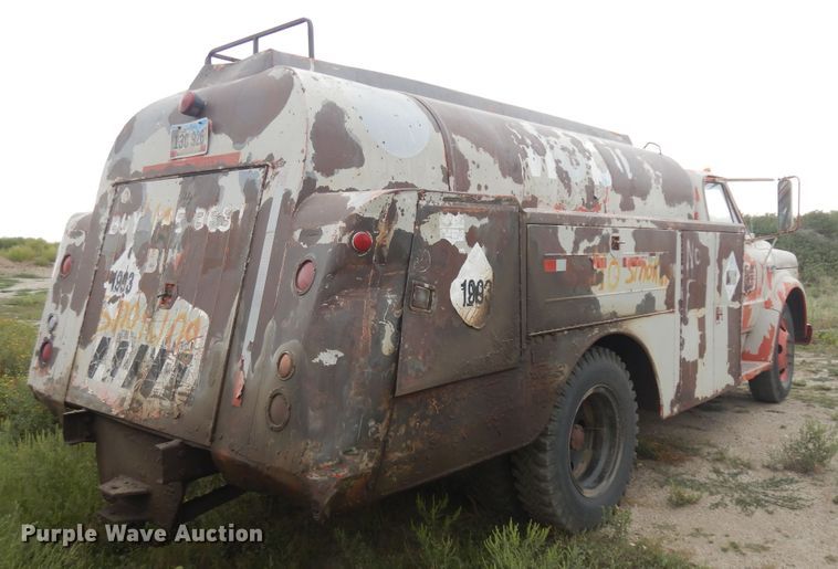 image for item KU9326 1972 Chevrolet C50  fuel truck