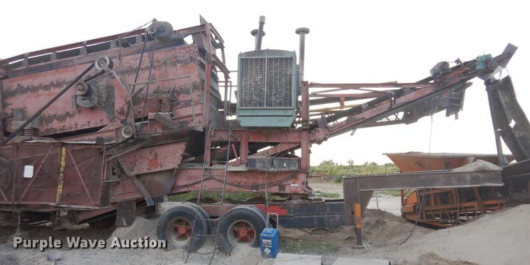 image for item KU9328 Portec 360-S  triple roll crusher plant