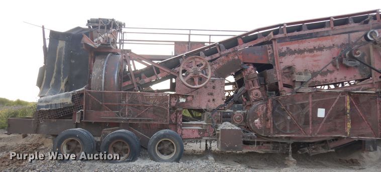 image for item KU9328 Portec 360-S  triple roll crusher plant