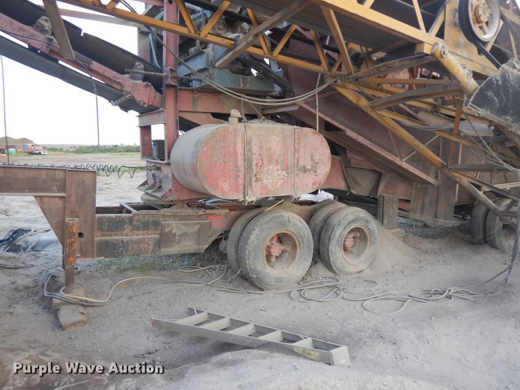 image for item KU9328 Portec 360-S  triple roll crusher plant