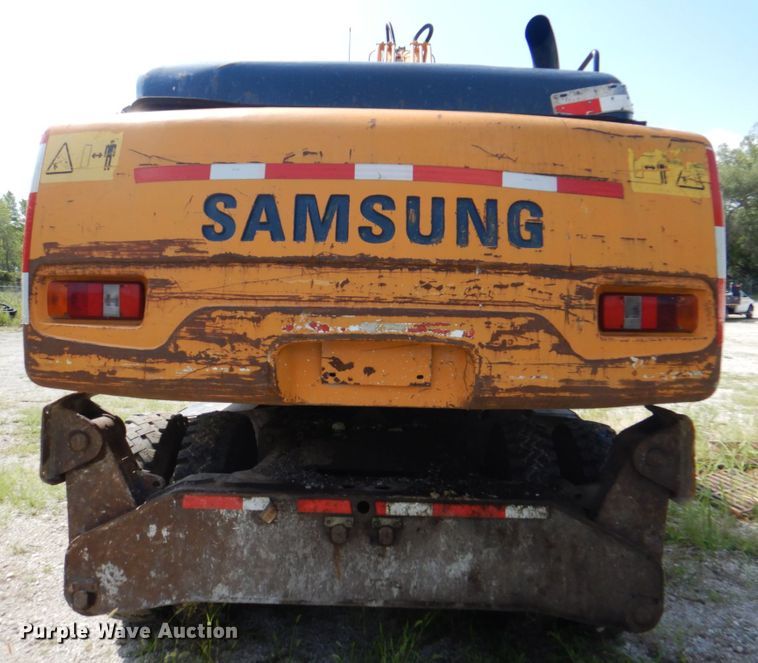 image for item KW9788 2007 Samsung SE170 W-3  wheeled excavator