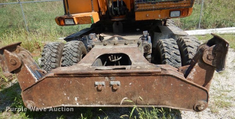 image for item KW9788 2007 Samsung SE170 W-3  wheeled excavator
