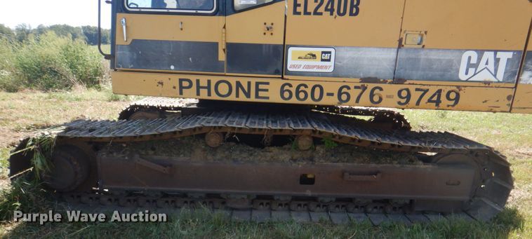image for item KW9809 1992 Caterpillar EL240B  long reach excavator