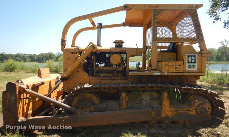 image for item KW9810 1974 Caterpillar D7F  dozer