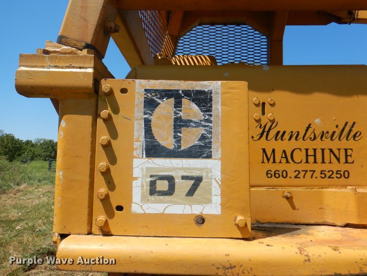 image for item KW9810 1974 Caterpillar D7F  dozer