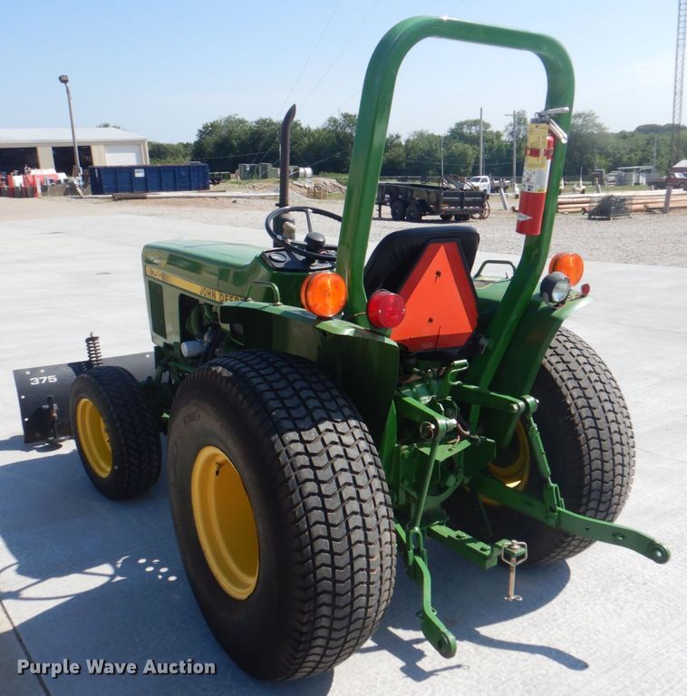 image for item KW9876 John Deere 750  MFWD tractor