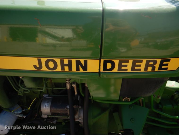 image for item KW9876 John Deere 750  MFWD tractor