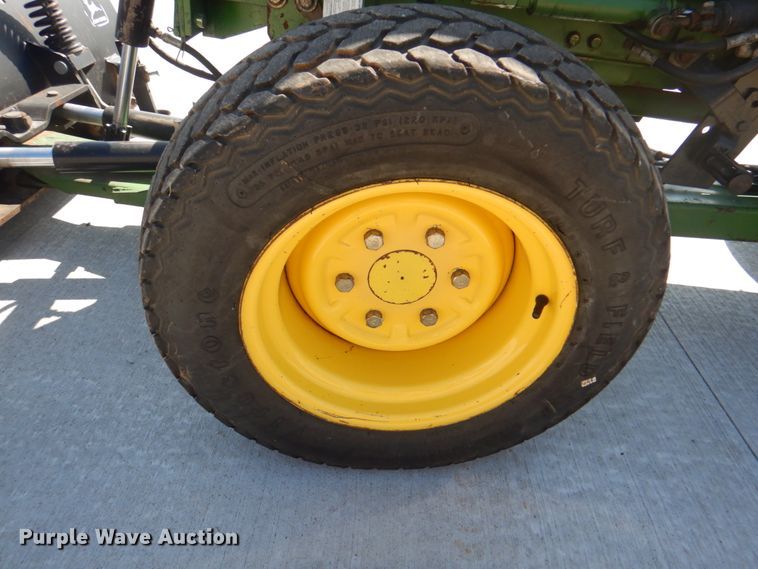 image for item KW9876 John Deere 750  MFWD tractor