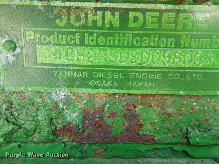 image for item KW9876 John Deere 750  MFWD tractor