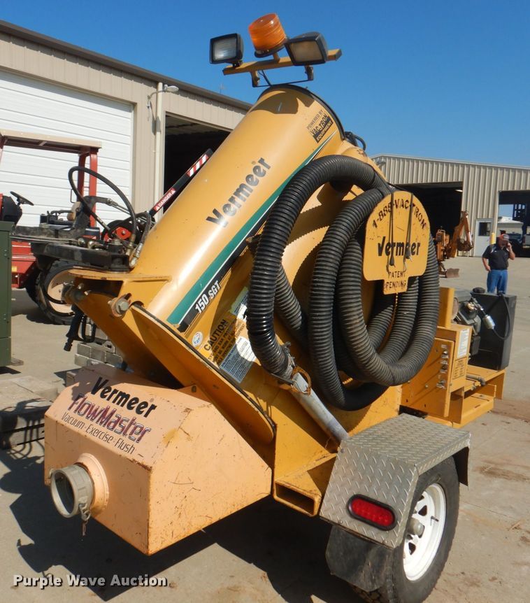 image for item KW9877 2006 Vermeer 150SGT  FlowMaster vacuum excavator