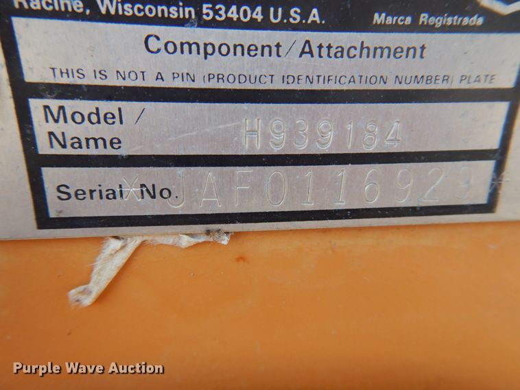 image for item KW9878 1992 Case 660  trencher