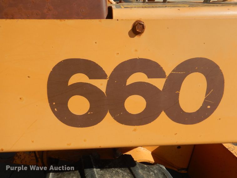 image for item KW9878 1992 Case 660  trencher