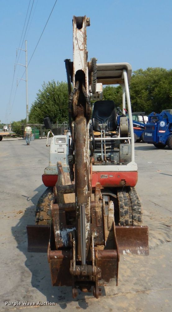image for item KX9449 2006 Takeuchi TB125  mini excavator