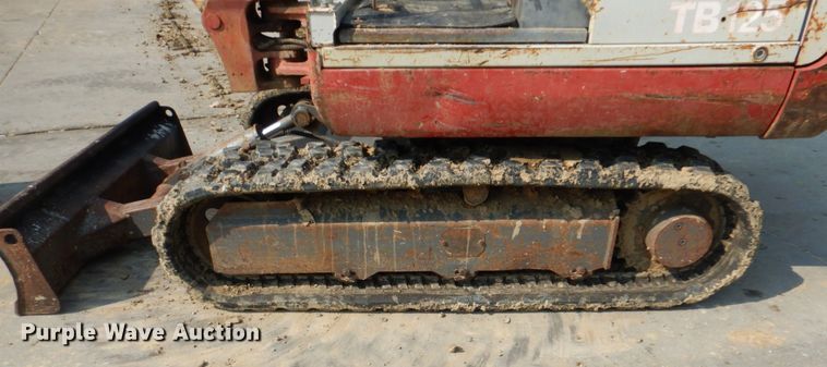 image for item KX9449 2006 Takeuchi TB125  mini excavator
