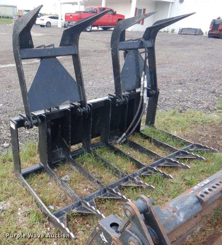 image for item KX9460 Balemaster BM2500-SK-STR-GRAPPLE 73"W skid steer grapple bucket