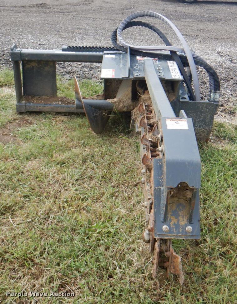 image for item KX9461 Virnig skid steer trencher