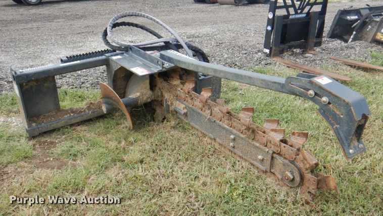 image for item KX9461 Virnig skid steer trencher
